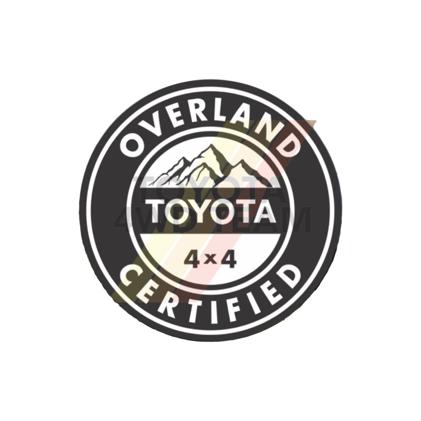 Overland Certified 4x4 Vinyl Sticker