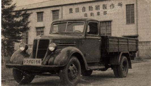 The 1935 Toyoda Model G1, Toyota's first production truck