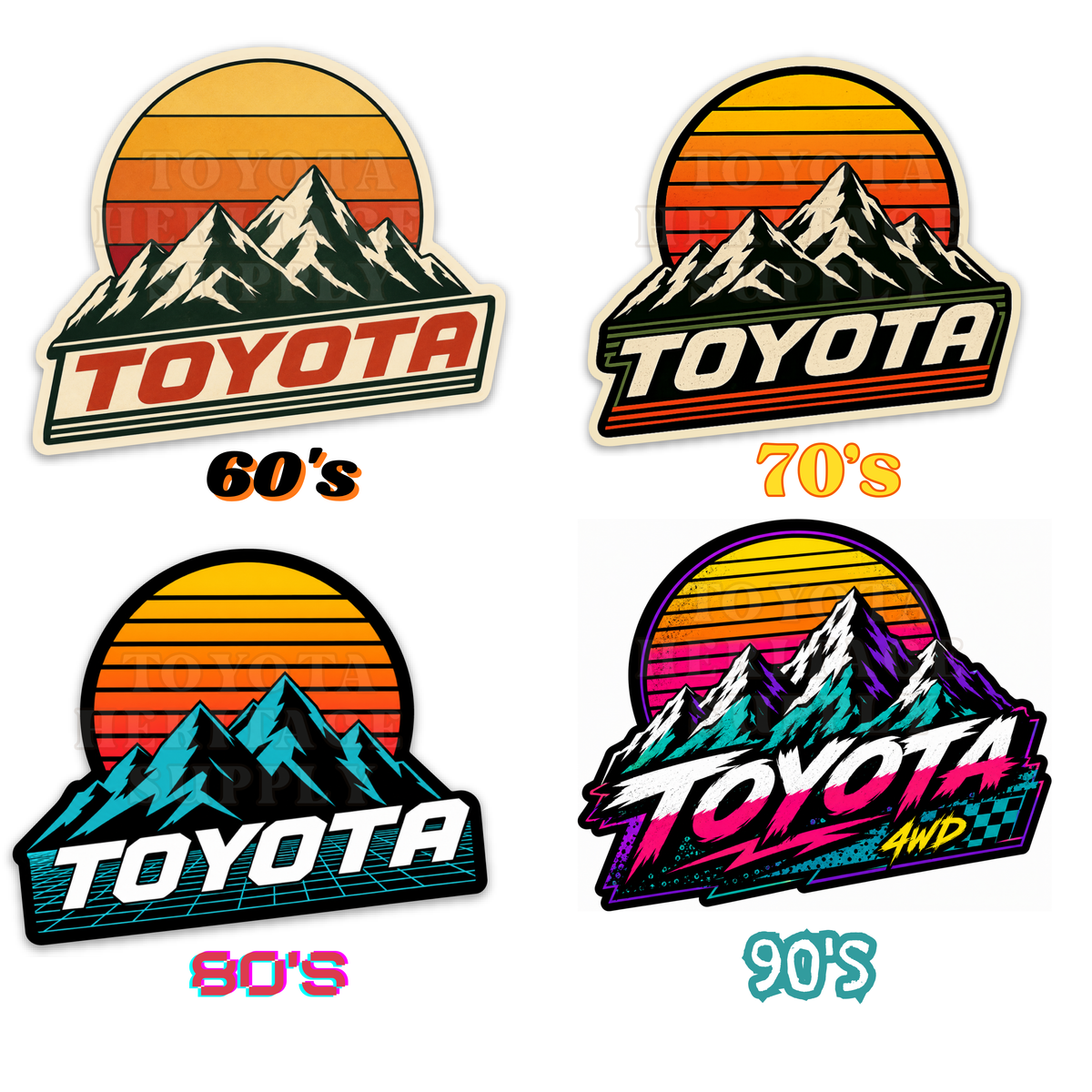 Eras Vinyl Stickers