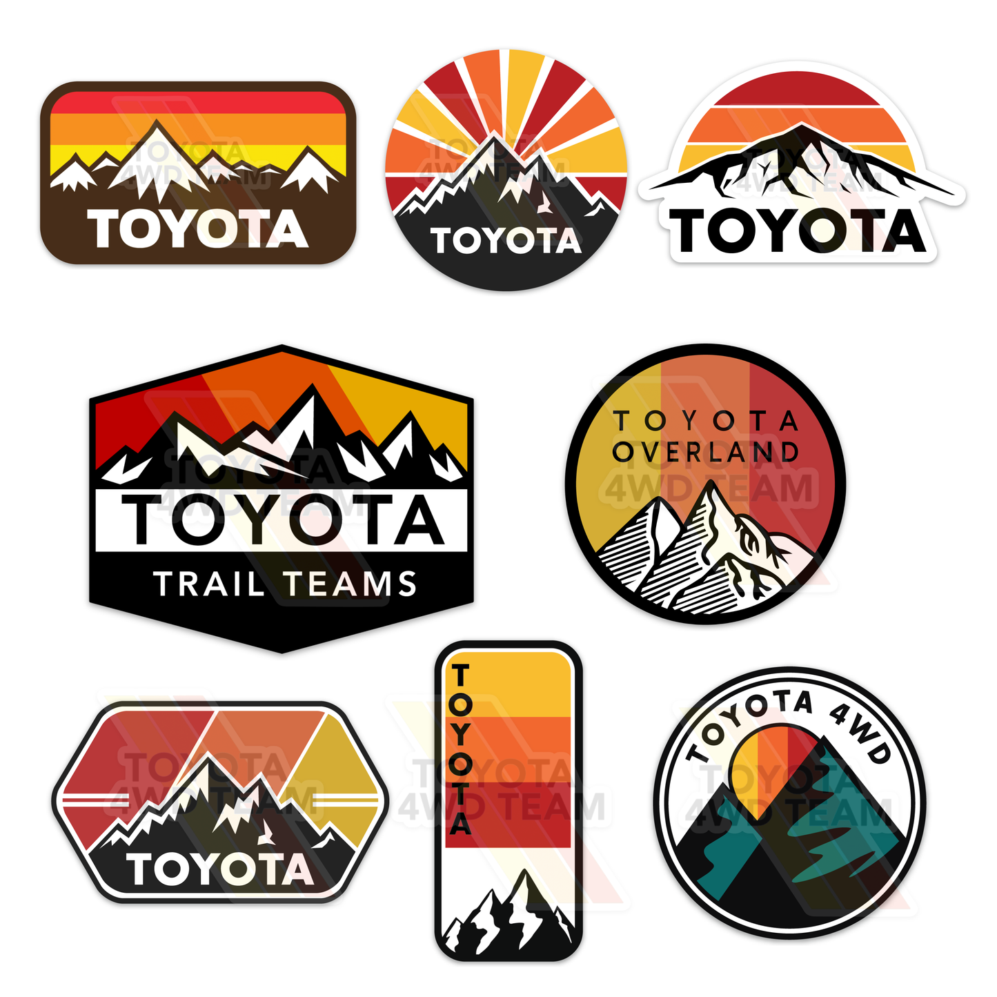 Classic Adventure Stickers