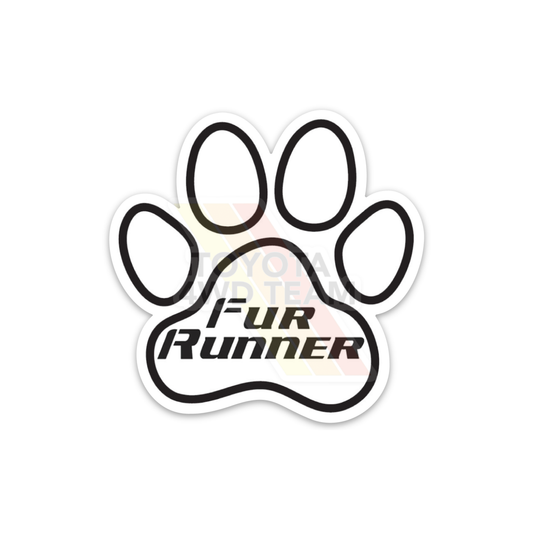 FurRunner Vinyl Decal