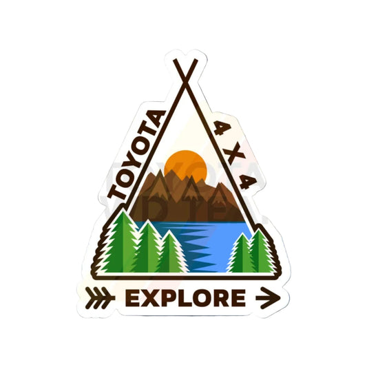 Campfire Vinyl Sticker
