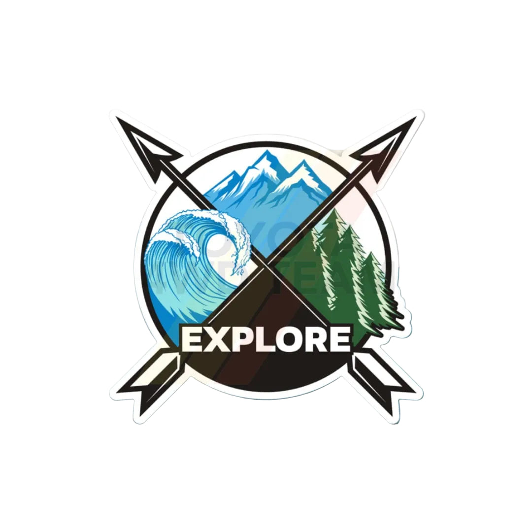 Explore Vinyl Sticker
