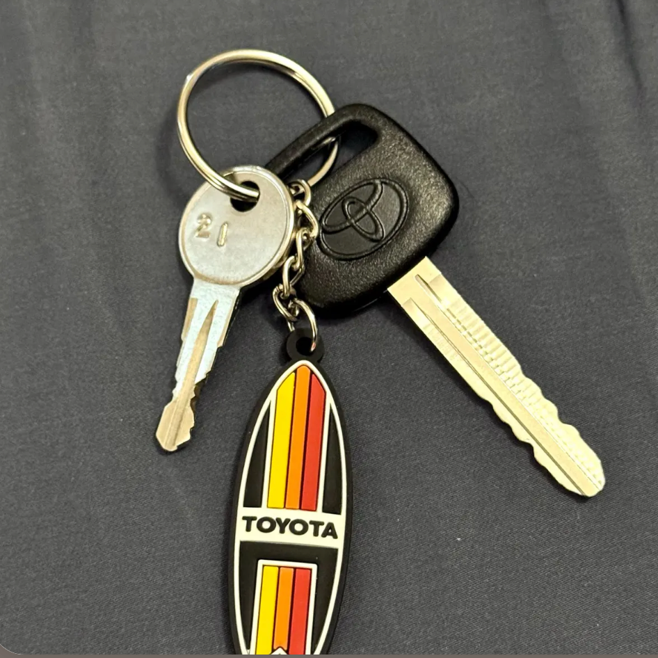 Surfboard Keychain