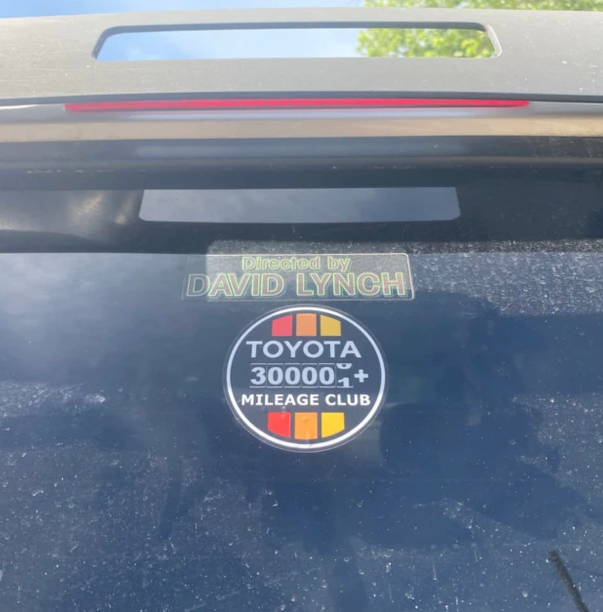 High Mileage Club Vinyl Decal