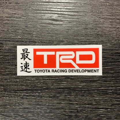TRD Vinyl Decals