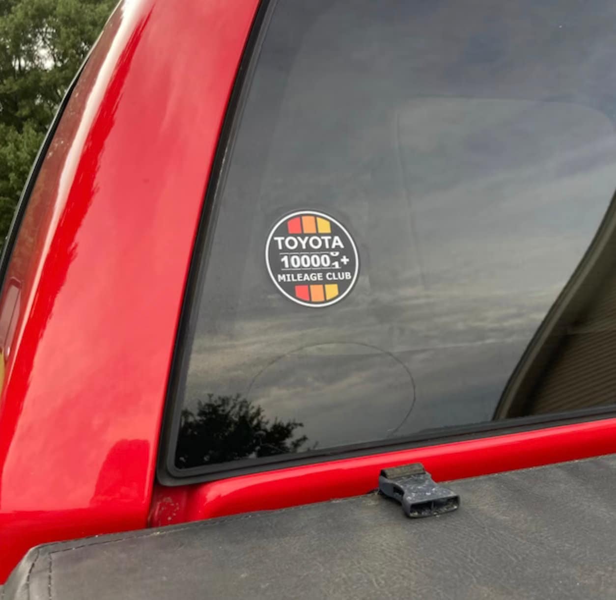 High Mileage Club Vinyl Decal