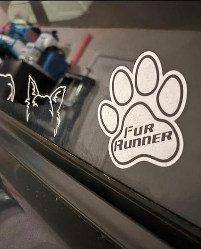 FurRunner Vinyl Decal