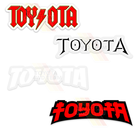 Rock Band Vinyl Sticker